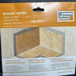 Schluter- Kerdi Inside Corners ( PACK-2 Pieces) KERECK/F12 New. Price: $22.00.