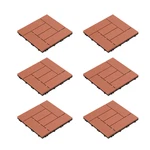 Pure Garden 50-LG1190 Patio And Deck Tiles Interlocking Criss-cross Pattern New. Price: $65.97.
