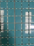 Daltile 3X3 Ceramic Mosaic Backsplash Kitchen Shower Wall Border 10 Sq Ft New. Price: $150.00.