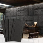 Stone 3D Wall PANELS,4-PACK Pu 23.6"*47.2" Paneling For Int... New. Price: $257.17.