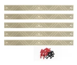 Pack 24" X 2" (600MM 50MM) Non-slip Decking Strips Hard Wearing Polypro... New. Price: $35.21.