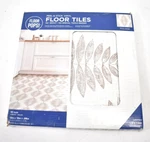 Floorpops Foliage Peel & Stick Tiles Neutrals 12" X 10 Pack Vinyl Open. Price: $25.99.