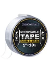 The Good Stuff Double Sided Tape Heavy Duty 1" X10FT' Transparent Nano New. Price: $13.09.