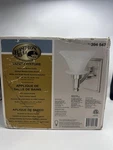 Hampton Bay Vanity Fixture Brushed Nickel Finish-marble Glass Shade 394 457 New. Price: $20.99.