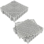 50 Pack 12" X Splicing Drainage Mats Pvc Interlocking Floor Tiles New. Price: $67.59.