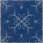 Retro Self Adhesive 12-INCH Vinyl Floor Tiles, 20 X 12", Navy Pearl New. Price: $40.57.