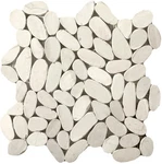 Emser Tile M18VENE1212MFP11 Venetian Pebbles - 12" X Off White New. Price: $36.08.