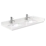 Wyndham Collection WCFVCA148DTOPUNS 48" Cultured Marble Vanity - Carrara New. Price: $529.84.