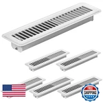 Flowild 6 Pack X 12 Heavy Duty Steel Walkable Floor Vent Covers - Easy Adjust New. Price: $62.65.