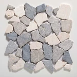 Cruz Bay Studio XR3R Fit Mosaic - 11" Pebble And Rock Floor Light Grey / New. Price: $99.10.