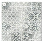 6PC-PEEL & Stick Removable 8"X8" Wall Tile Silver Inlay Decorative For Diy New. Price: $6.00.