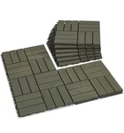 Victory Relax Acacia Wood Flooring Interlocking Deck Tiles For Patio Green 9 Pcs Open. Price: $34.99.
