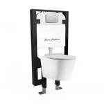 Swiss Madison SM-WK465-01C Calice 0.8 / 1.28 Gpf Wall Mounted One White New. Price: $673.70.