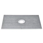 Vevor Waterproofing Shower Curb Tray Kit 60"X38" W/ Central Drain Thickened New. Price: $79.99.