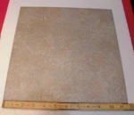 Pc. Daltile: Porcelain Floor 12" Square, Olive Brown -green, Textured, Open. Price: $22.88.