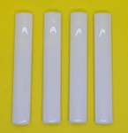 Daltile Bright Ice White 1-IN X 6-IN Glazed Ceramic Quarter Round 4PCS New. Price: $15.99.