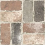Floorpops Harvard Brick Red Peel & Stick Tiles 12"L X 12"W 0.06"T, New. Price: $27.52.