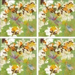 Floral Accent & Decor Tile Set Evelia Ceramic Backsplash Flower Art OB-ES186AAT New. Price: $84.95.