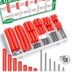 Aienxn Red Electrical Outlet Spacers Kit, 85PCS 6-32 175PCS, New. Price: $29.99.