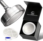 Luxury Filtered Shower Head (metal) 2 Cartridges Vitamin C+e+a 5 Caps - New. Price: $48.95.