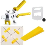 Wellco Tile Leveling Systems 300-PACK 1.4 In. Clips And 100 Pcs Yell New. Price: $21.00.