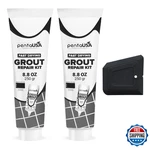 Pentausa Grout 2 Pack 8.8OZ Premixed Tile Repair Tubes Black Odorless Safe New. Price: $40.90.