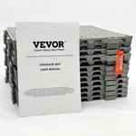 Vevor Interlocking Drainage Floor Mat 12" X Pvc Non-slip Tiles Pack Gray New. Price: $20.95.