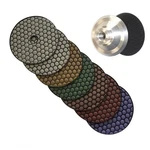 6" Diamond Dry Polishing Pad 7+ALUMINUM Backing Granite Stone Marble Tile New. Price: $95.89.