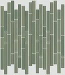 Shaw 583TS Chromatic Century - 12" X Specialty Linear Wall Emerald New. Price: $26.73.