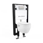 Swiss Madison SM-WK450-01C Ivy 0.8 / 1.28 Gpf Wall Mounted Two White New. Price: $525.55.