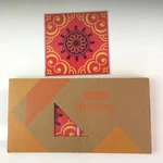 Walplus 3D Glossy Tile Stickers Backsplash Mandala Orange Mosaic 6 Inch Squ Neuf. Price: $14.61.