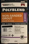 New Polyblend #60 Charcoal Non-sanded Grout For Joints Up To 1/8". Price: $36.50.