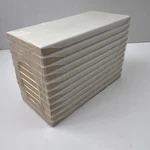 Ceramic Field Tile 3 X 6 Starry White Gloss From Brazil Vtg 2019 Pack Of 11 New. Price: $24.95.