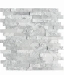 Sunwings 5-SHEET Peel And Stick Mosaic Natural 3D Stone Self Adhesive Marble Til Open. Price: $44.00.