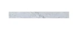 Timeless Home 36 In. Marble Vanity Backsplash Carrara White-nob Open. Price: $79.99.