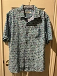 Tommy Bahama (new) Men's Island Zone, The Coconut Point Pebble Tiles Size: Large. Price: $85.00.
