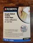 Roberts Indoor Outdoor 15 Ft. Single Sided Carpet Vinyl Tape Roll New. Price: $8.00.
