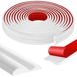 Moonoom 20 Ft X 1.6 Inch Self-adhesive 3D Chair Rail Molding Trim New. Price: $51.99.