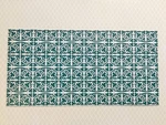 Dollhouse Miniature Tile Floor Sheet Green Ivy Clover 1:12 Scale World Model New. Price: $9.75.