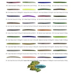 Yamamoto Senko 5 Inch 9-10 Any 42 Colors Laminate Tone Stick Bait Worms New. Price: $12.58.