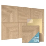 ART3D 6-PACK Self-adhesive Acoustic Wall Panels For Home Cor, 24 X Inc New. Price: $148.76.