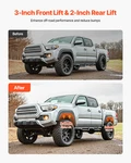 Inch Front And Rear Leveling Lift Kit For 2003-2022 Toyota 4RUNNER 2WD New. Price: $83.51.