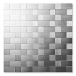 Yipscazo 10-SHEETS Peel And Stick 12 X Inch, Square + Rectangle New. Price: $56.49.