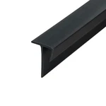 Outwater Plastic J Channel Fits Material 1/4 Inch Thick Black Styrene Cap New. Price: $94.99.