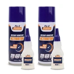 Fix & Fusion Ca Super Glue (1.77 Oz) With Activator Spray (6.76 Fl Set, F... New. Price: $30.34.