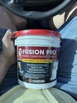 1 Gallon Custom Fusion Pro Single Component Grout #544 Rolling Fog New. Price: $61.99.