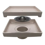 Ebbe ETID-6-BN Legacy Shower Drain 6" Inch Brushed Nickel 383 Tileable 2" New. Price: $168.84.
