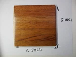 Bruce 6" Sq. Oak Wood Tile Chestnut Medium Dark Parquet 7 Finger Strip AHS-101 Open. Price: $16.90.