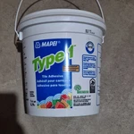 Mapei Type Tile Adhesive Gallon (3.79L) D1TE Model Upc 093994903532 New. Price: $36.99.