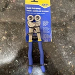 Qep Glass Tile Nipper 7" Carbide And Mosaic 1/4" Thick Blue 32010 New. Price: $15.99.